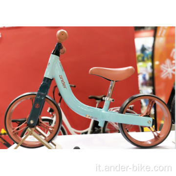 Balance bike ultraleggera in lega di alluminio per bambini